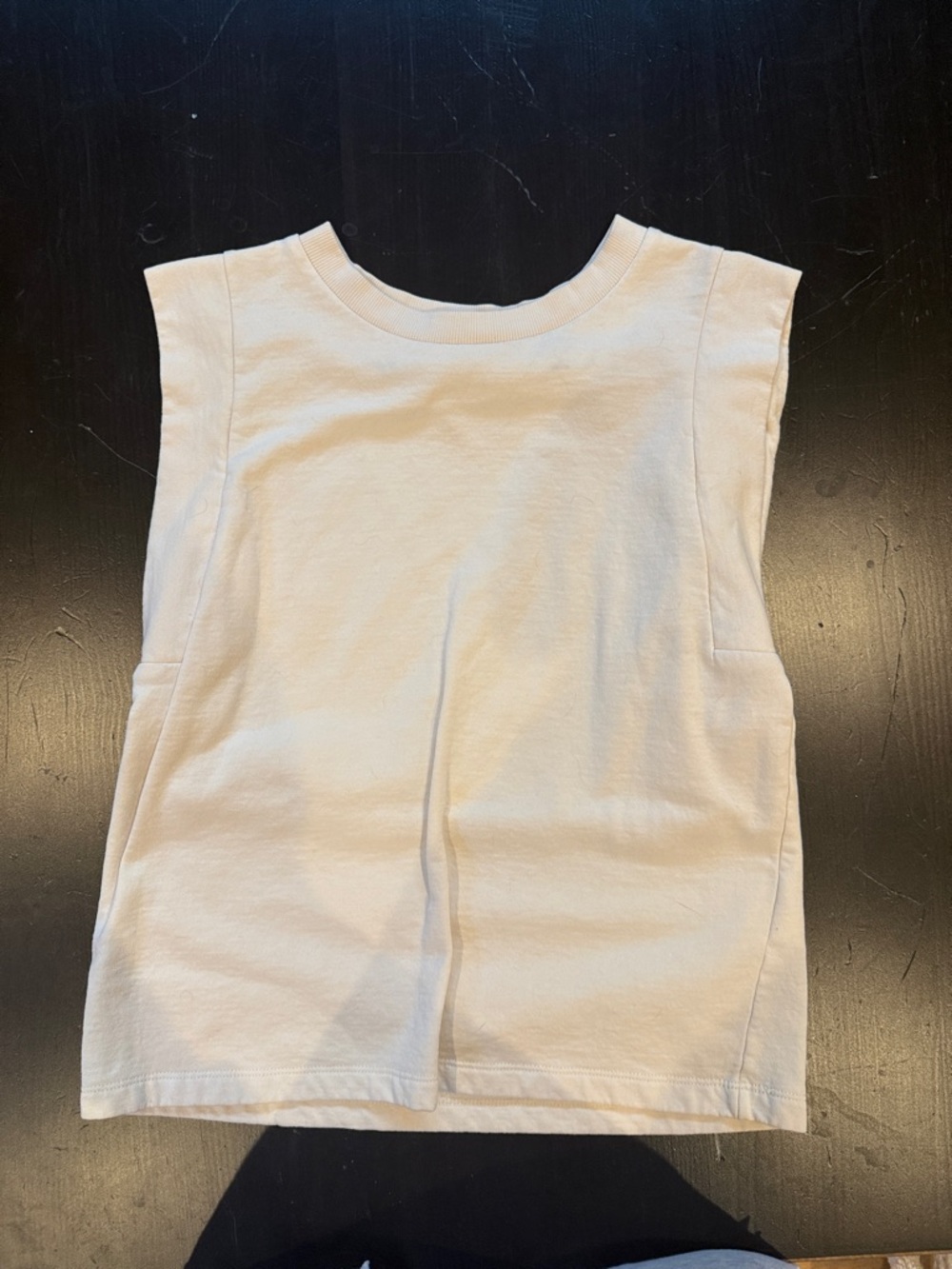 Vero Moda Kids Cream Sleeveless Tank Top